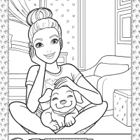 barbie princess adventure coloring pages 20