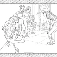 barbie princess adventure coloring pages 24