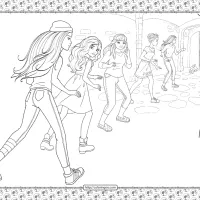 barbie princess adventure coloring pages 25