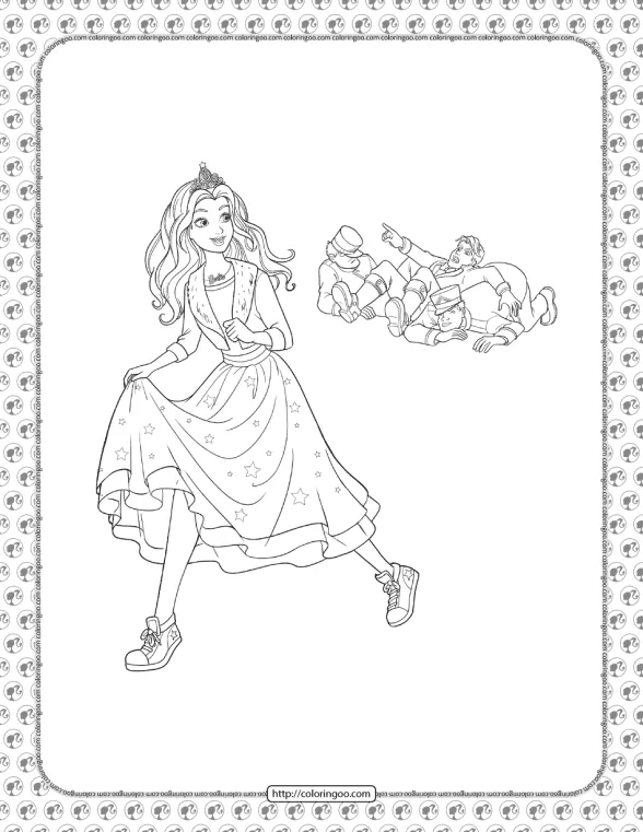 Barbie Princess Adventure Coloring Pages 27 1 barbie princess adventure coloring pages 27