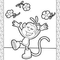 cartoon boots coloring page