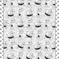 mermaid man coloring page