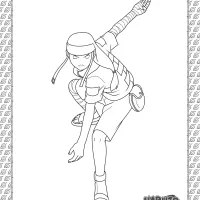 neji hyuga coloring page
