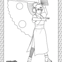 printable temari coloring page