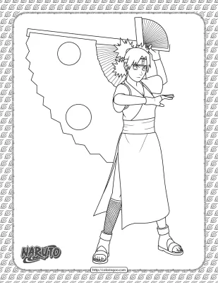 Printable Temari Coloring Page
