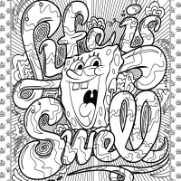 spongebob coloring pages for kids