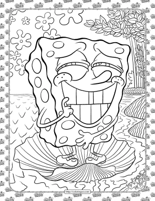 SpongeBob Coloring Pages