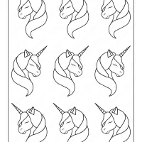 unicorn coloring pages 3