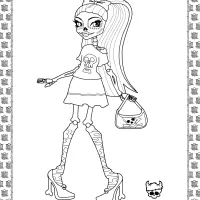Best Monster High Coloring Pages for Kids 26 best monster high coloring pages for kids