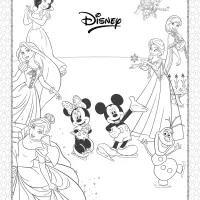 Disney Characters Pdf Coloring Sheet 8 disney characters pdf coloring sheet