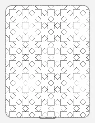 Free Printable Geometric Pattern 028