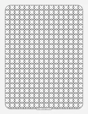 Free Printable Geometric Pattern 031