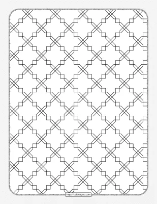 Free Printable Geometric Pattern 033