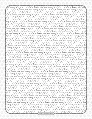 Free Printable Pdf Geometric Pattern 035