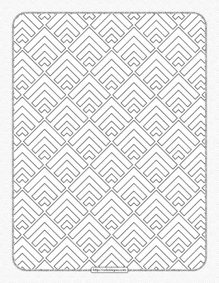 Free Printable Pdf Geometric Pattern 036