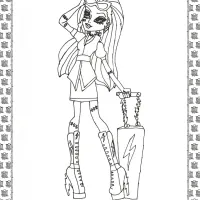 Monster High Coloring Pages for Girls 20 monster high coloring pages for girls