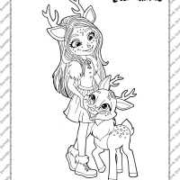 Printable Enchantimals Coloring Pages 21 printable enchantimals coloring pages
