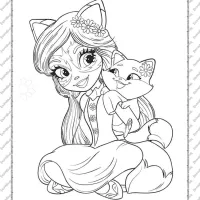 Printable Felicity Fox and Flick Coloring Pages 14 printable felicity fox and flick coloring pages