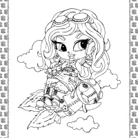 Printable Monster High Coloring Sheet 10 printable monster high coloring sheet