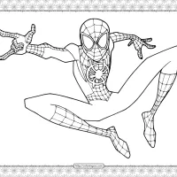 printable spider man coloring pages