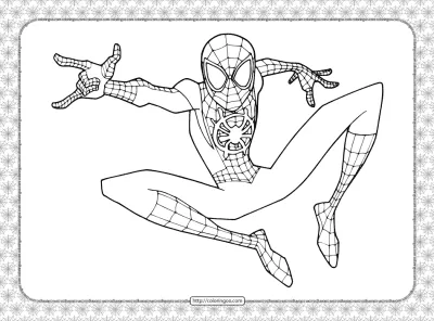 Printable Spider-Man Coloring Pages