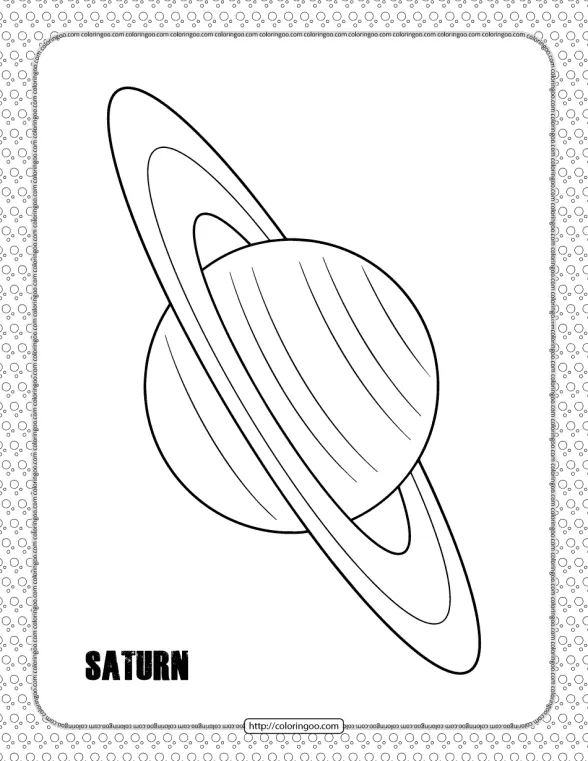 Saturn Planet Coloring Pages 1 saturn planet coloring pages