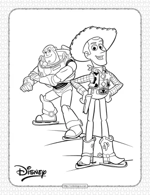 Toy Story Pdf Coloring Pages