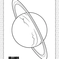 Uranus Planet Coloring Pages 9 uranus planet coloring pages