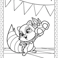 whisker haven tales windflower coloring page