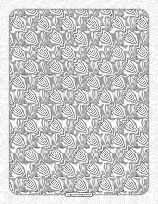 Black and White Seamless Pdf Pattern Sheet