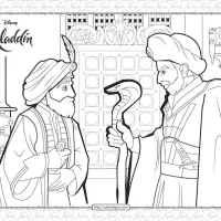 Disney Jafar Hypnosis The Sultan Coloring Page 12 disney jafar hypnosis the sultan coloring page