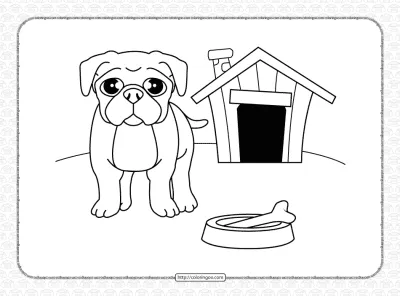 Free Printable Dog Coloring Pages
