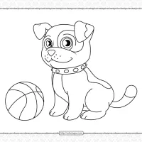 Free Printable Dog Coloring Sheet 13 free printable dog coloring sheet