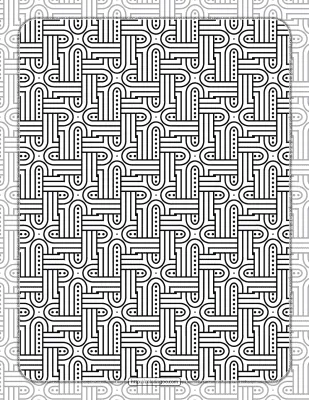 Free Printable Pdf Geometric Pattern 037