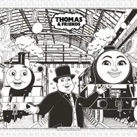 free printables thomas and friends coloring pages
