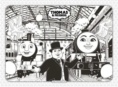 Free Printables Thomas and Friends Coloring Pages