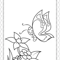 printable butterfly pdf coloring pages 03