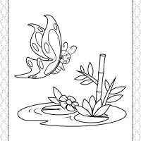 printable butterfly pdf coloring pages 09