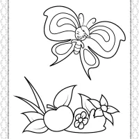 printable butterfly pdf coloring pages 12