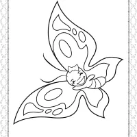 printable butterfly pdf coloring pages 17