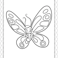 printable butterfly pdf coloring pages 18