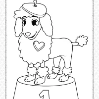 Printable Dog Coloring Page for Kids 14 printable dog coloring page for kids