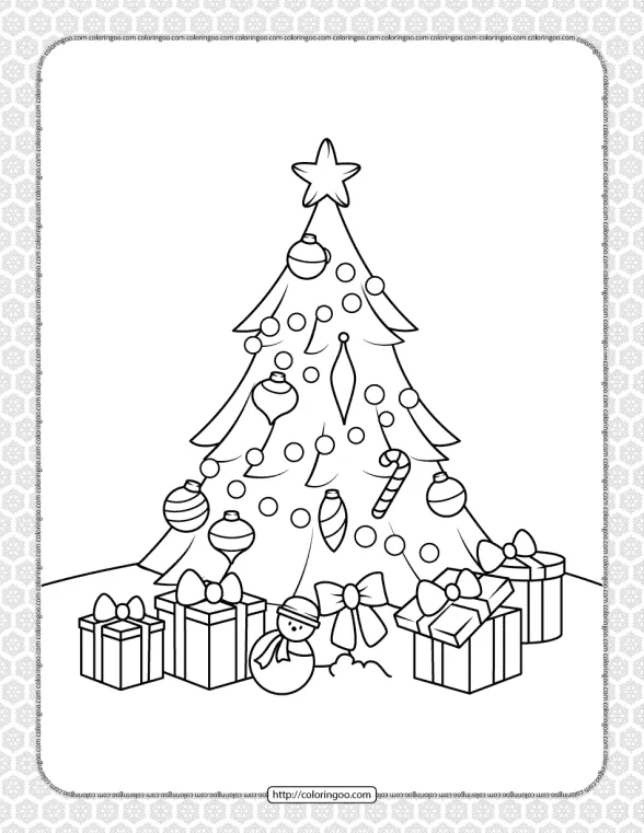 Printable Happy Christmas Coloring Pages 03 1 printable happy christmas coloring pages 03