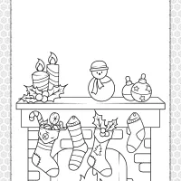 Printable Happy Christmas Coloring Pages 05 37 printable happy christmas coloring pages 05