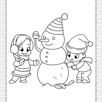 Printable Happy Christmas Coloring Pages 11 4 printable happy christmas coloring pages 11