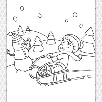 Printable Happy Christmas Coloring Pages 16 3 printable happy christmas coloring pages 16