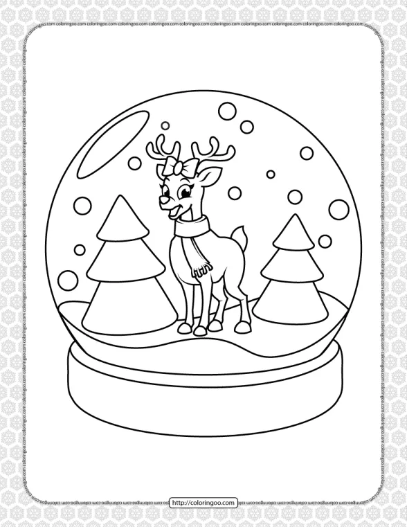Printable Happy Christmas Coloring Pages 17 1 printable happy christmas coloring pages 17