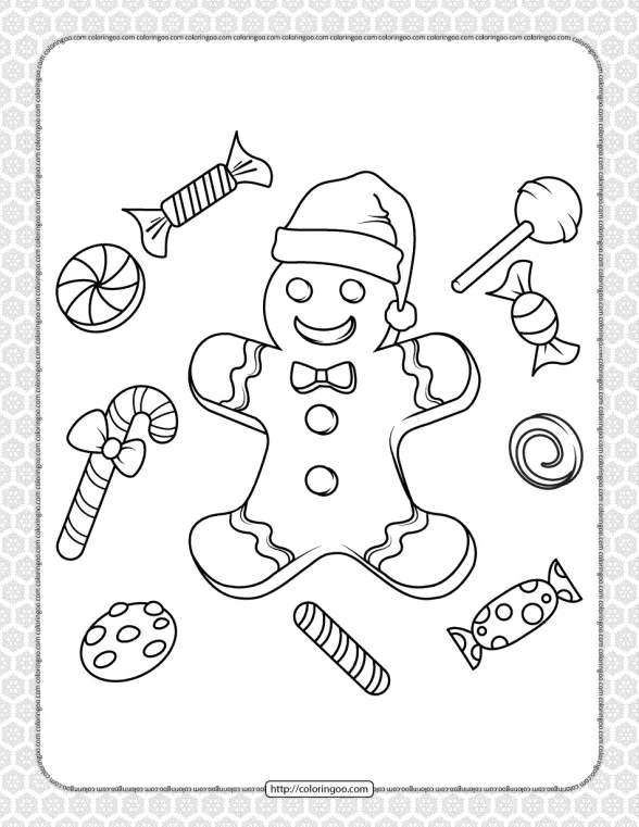Printable Happy Christmas Coloring Pages 18 1 printable happy christmas coloring pages 18