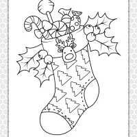 Happy Christmas Coloring Pages for Kids 29 Happy Christmas Coloring Pages for Kids