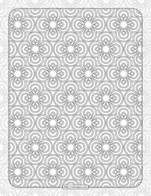 Printable Ornamental Mandala Coloring Pages 04